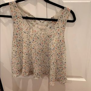 Chiffon tank top